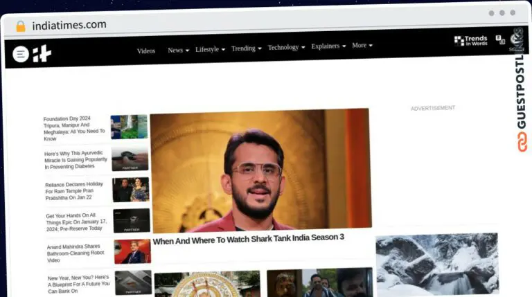 Publish Guest Post on indiatimes.com Australia